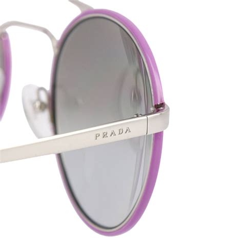 prada brille damen grau